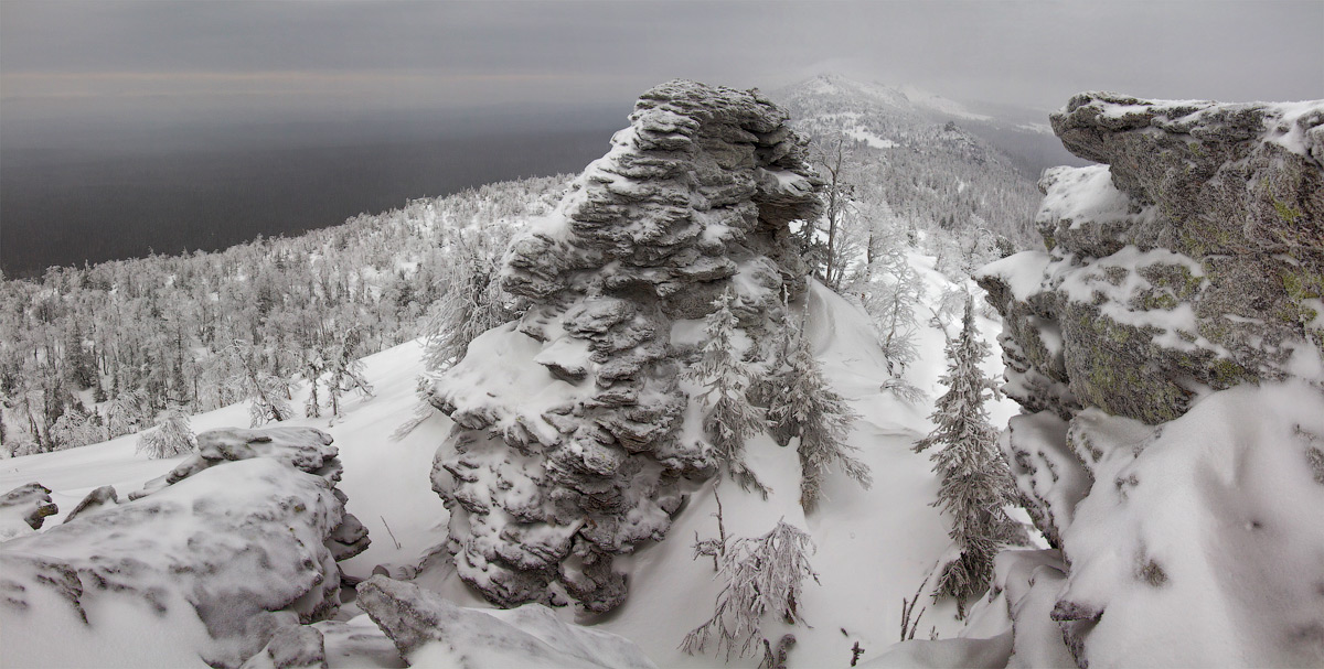 Заповедник Басеги Пермский край зима