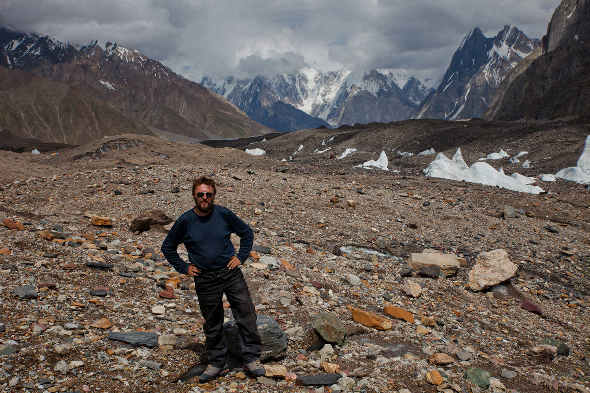       (Baltoro Glacier)    I (Goro I)    II (Goro II).