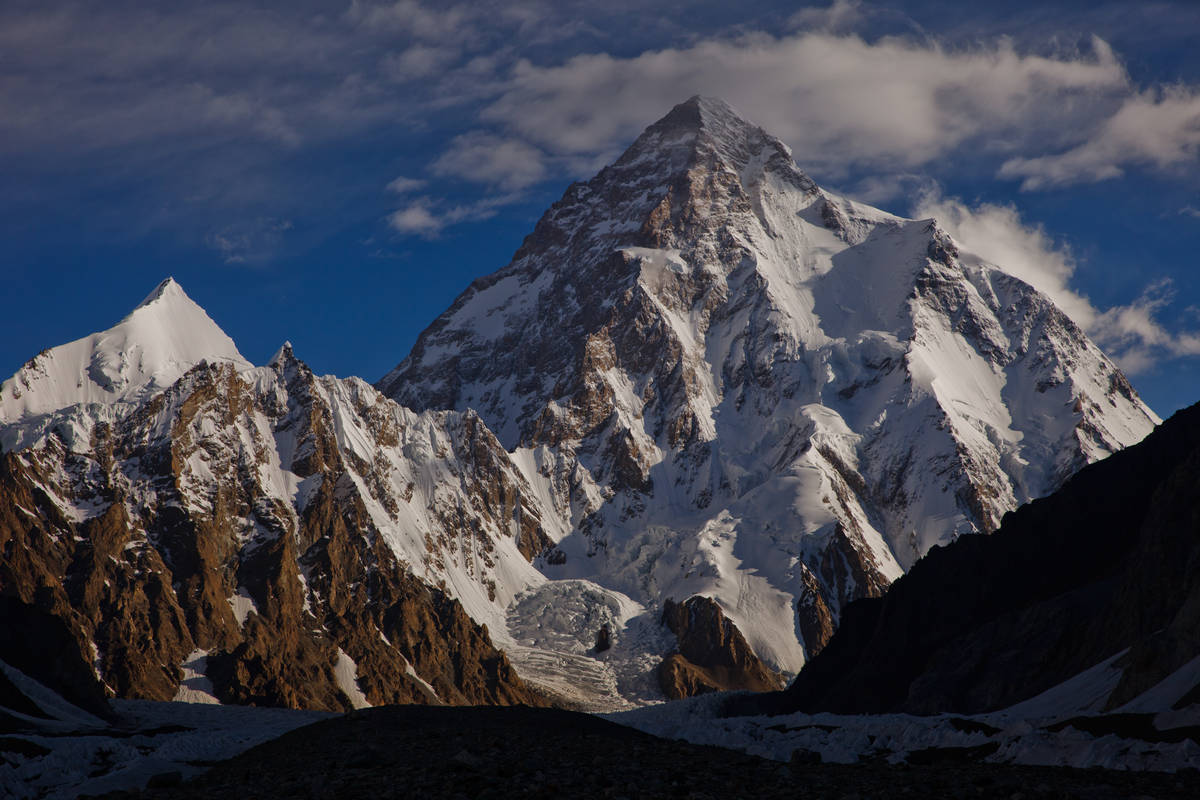    Angel Peak 6805  K2 (Choghori) 8611 c    (Godwin Austen Glacier)      K2 (K2 BC).