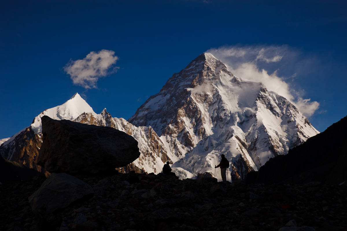    Angel Peak 6805  K2 (Choghori) 8611 c    (Godwin Austen Glacier)      K2 (K2 BC).<br> .