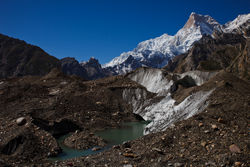     (Baltoro Glacier)    I (Goro I)   (Urdukas).<br>    (Masherbrum).