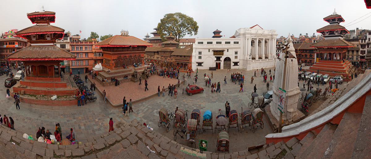    (Kathmandu Durbar Square).